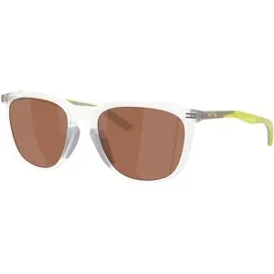 Oakley Polarisierte Sonnenbrille Thurso Matte Clear  Weiß