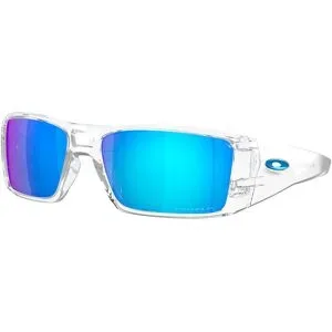 Oakley Polarisierte Sonnenbrille Heliostat Clear  Weiß