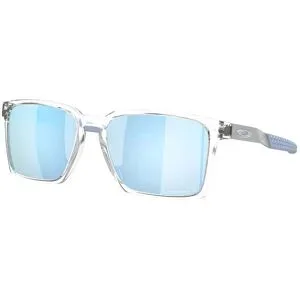 Oakley Polarisierte Sonnenbrille Exchange Sun Polished Clear  Weiß