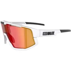 Bliz Sport-Sonnenbrillen Fusion Matt White Smoke W Red Multi  Weiß