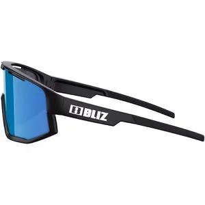 Bliz Sport-Sonnenbrillen Fusion Matt Black Smoke W Blue Multi  schwarz
