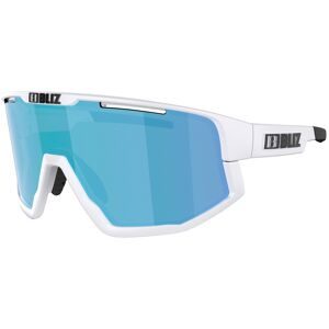 Bliz Vielseitige Sonnenbrille Vision Matt White Smoke W Blue Multi  Weiß