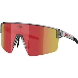 Bliz Sonnenbrille P004 Transparent Dark Grey/Brown  Grau