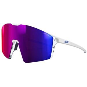 Julbo Sonnenbrille Edge Blanc/Bleu Spectron HD 3  aus Wolle Weiß