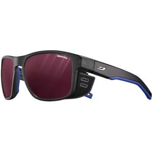 Julbo Sonnenbrille Shield M Noir/Bleu Reactiv 0-4 High Contrast  schwarz