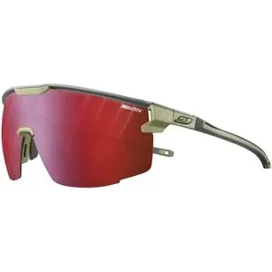 Julbo Sonnenbrille Ultimate Gris Foncé/Vert Army Reactiv 0-3 High Contrast  Khaki