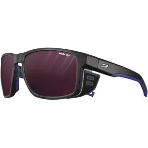 Julbo Sonnenbrille Shield Noir/Bleu Reactiv 0-4 Hight Contrast  schwarz