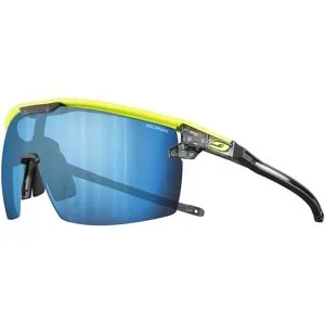 Julbo Sonnenbrille Ultimate Cover Jaune Fluo/Noir Spectron HD 4 Polarized  Gelb