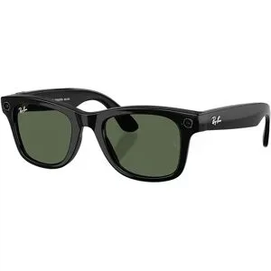 Rayban Vernetzte Sonnenbrille &ndash; Ray-Ban META Wayfarer Gen 2 Ray-Ban META Wayfarer Gen 2 Shiny Black/G15 Green  schwarz