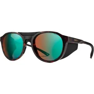 Smith Photochromatische / Selbsttönende Sonnenbrille Venture Matte Tortoise ChromaPop Glacier Photochromic Copper Opal Mirror  Braun