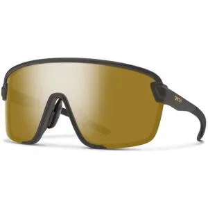Smith Polarisierte Sonnenbrille Bobcat Matte Gravy ChromaPop Polarized Bronze Mirror  schwarz