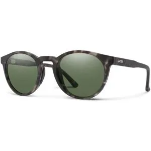 Smith Polarisierte Sonnenbrille Westward Matte Gray Tortoise ChromaPop Polarized Gray Green  Grau