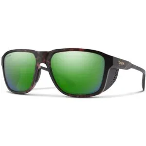 Smith Sonnenbrille Embark Matte Tortoise Chromapop Polarized Green Mirror  schwarz
