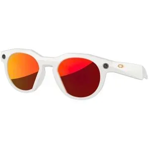 Oakley Vernetzte Brillen Meta HSTN Warm Grey / Prizm Ruby  Grau