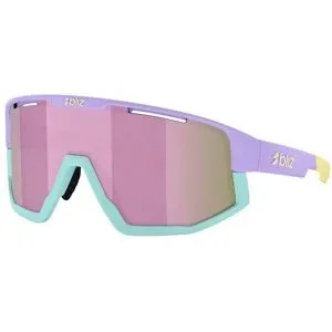 Bliz Sport-Sonnenbrillen Fusion Matt Pastel Brown W Pink Multi  Blau