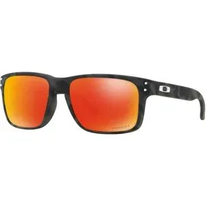 Oakley Sonnenbrillen &ndash; Unisex &ndash; Holbrook Matte Black Camo / Prizm Ruby Holbrook Matte Black Camo Prizm Ruby  aus Wolle schwarz