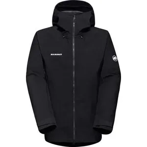 Mammut 3-Lagen wasserdichte Jacke aus GORE-TEX ePE ? Herren ? Crater IV HS Hooded Jacket Crater IV HS Hooded Jacket Men Black für Herren Größe L