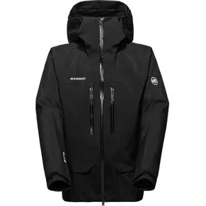 Mammut Robuste und wasserdichte Jacke aus GORE-TEX PRO ePE ? Herren ? Crater Pro HS Hooded Jacket Crater Pro HS Hooded Jacket Men Black für Herren