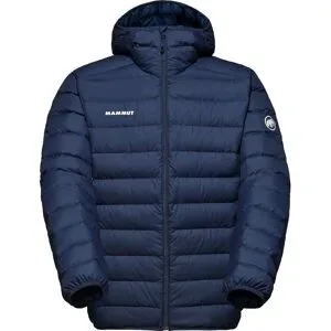 Mammut Daunen Wanderjacke Waymarker IN Hooded Jacket Men Marine für Herren Größe S Navy blau