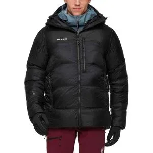 Mammut Extra warme und robuste Daunenjacke ? Herren ? Taiss Pro Belay IN Hooded Jacket Taiss Pro Belay IN Hooded Jacket Men Black für Herren -