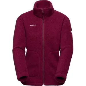 Mammut Warmes Fleece für Wanderungen Falera ML Jacket Women Vin für Damen Größe M Bordeaux