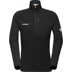 Mammut Leichte Fleecejacke mit Reißverschluss &ndash; Herren &ndash; Aenergy Light ML Half Zip Pull Men Black Aenergy Light ML Half Zip Pull Men