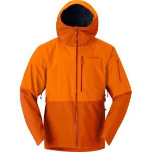 Norrona GORE-TEX Schutzjacke Lofoten Gore-Tex Jacket M Gold Flame für Herren Größe S Orange