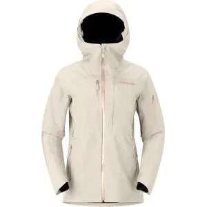 Norrona Wasserfeste Jacke aus GORE-TEX und PrimaLoft® Lofoten Gore-Tex Insulated Jacket W Oatmeal für Damen Größe L Beige