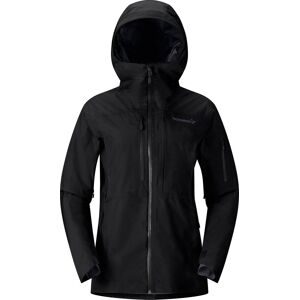 Norrona Wasserfeste Jacke aus GORE-TEX und PrimaLoft® Lofoten Gore-Tex Insulated Jacket W Caviar Black für Damen Größe L schwarz