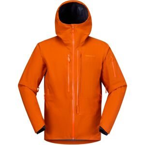 Norrona Wetterschutzjacke aus GORE-TEX PRO Lofoten Gore-Tex Pro Jacket M Gold Flame für Herren Größe XL Orange