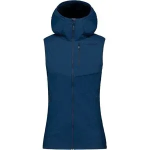 Norrona Leichtes, atmungsaktives Fleece Lyngen Alpha90 Vest W Indigo Night für Damen Größe XS Navy blau