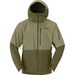 Norrona Wetterschutzjacke aus GORE-TEX® Lofoten Gore-Tex Jacket M Olive Night Deep Lichen Green für Herren Größe L Khaki