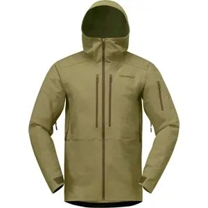 Norrona Skijacke &ndash; Herren &ndash; Lofoten Flex1 Jacket Lofoten Flex1 Jacket M Deep Lichen Green für Herren aus Softshell Größe S Khaki