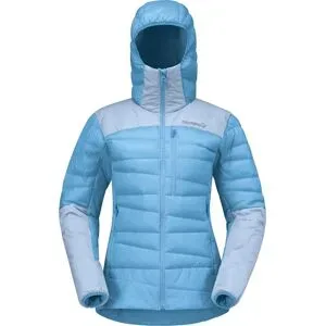 Norrona Warme Stepp-Und Daunenjacken &ndash; Damen / Falketind Down750 Zip Hood Falketind Down750 Zip Hood W Allure Cashmere Blue für Damen -