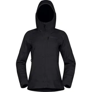 Norrona Doudoune légère, isolante et respirante Lyngen Thermo100 Active Zip Hood W Caviar Black für Damen aus Nylon Größe S schwarz