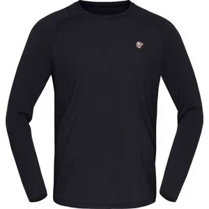 Norrona Thermounterhemd aus Merinowolle ? Herren ? Femund Pureull Long Sleeve Femund PureUll Long Sleeve M Caviar Black für Herren aus Wolle -