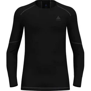 Odlo Funktionsunterhemd BL Top Crew Neck LS Active X-Warm Eco M Black für Herren Größe XL schwarz