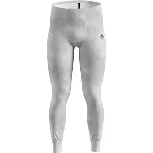 Odlo Technische Strumpfhose &ndash; Herren &ndash;  X POW Active Warm Printed  X POW BL Bottom Long Active Warm Printed M Silver Grey für