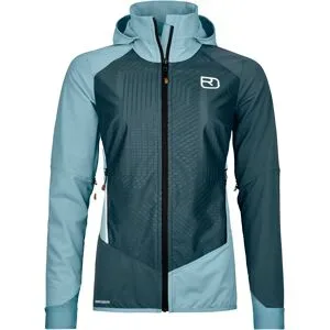 Ortovox Skitourenjacke Col Becchei Jacket W Glacier Grey für Damen aus Wolle Größe XS Grau