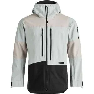 Ortovox Wasserfeste und winddichte Skijacke Ravine Free 3L Jacket M Grey Ice für Herren aus Wolle Größe S Grau