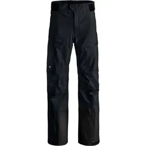 Ortovox Wind- und wasserfeste Skihose Ravine Free 3L Pants M Black Raven für Herren aus Wolle Größe L schwarz