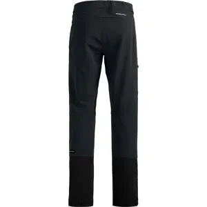 Ortovox Wasserabweisende und atmungsaktive Hose Ortler Softshell Pants M Black Raven für Herren aus Softshell Größe M schwarz