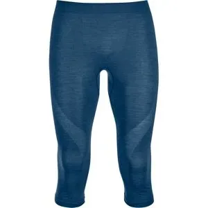 Ortovox Collant en laine de mérinos 120 Comp Light Short Pants M Blue Nunatak für Herren aus Wolle Größe M Navy blau