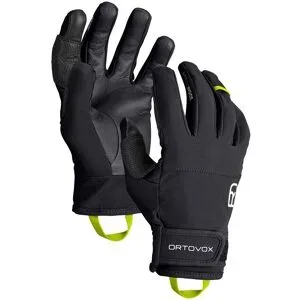 Ortovox Leichte Tourenskihandschuhe Tour Light Glove M Black Raven für Herren aus Softshell Größe S schwarz