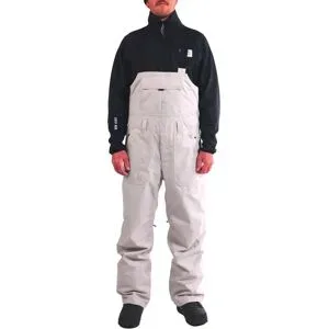Oxbow Salopette de ski imperméable et respirante Luis Pant Ivory für Herren Größe M Beige