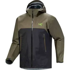 Arc'Teryx Wasserfeste und winddichte Jacke für Bergsteiger GORE-TEX ePE Beta Jacket M Spotlight für Herren Größe L Grün