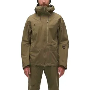 Blackcrows Wasserfeste und atmungsaktive Skijacke M 3L Freebird Jkt Olive Green für Herren Größe M Grün