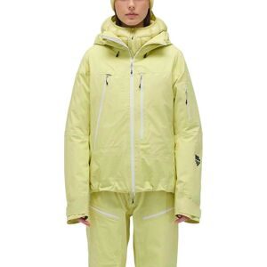 Blackcrows Wasserfeste und atmungsaktive Skijacke W 3L Freebird Jkt Wax Yellow für Damen Größe M Gelb