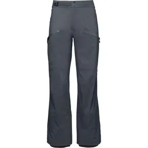 Black Diamond Pantalon de ski de randonnée imperméable et respirante M Recon LT Stretch Pants Carbon für Herren Größe L Grau