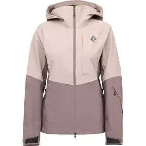 Black Diamond Wasserfeste und atmungsaktive Jacke für Skitourengehen W Recon Stretch Shell Pale Mauve Dark Mauve für Damen Größe XS Violett